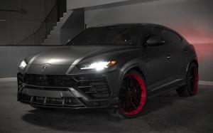 Lamborghini Urus Matte Black on Forgiato Wheels (TEC 3.9) '2018